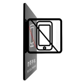 No Cell Phone Sign Office Building Wall Sign Double Sided Acrylic Sign for Business Owners No Cell Phone Sign Office Building Wall Sign Double Sided Acrylic Sign for Business Owners
